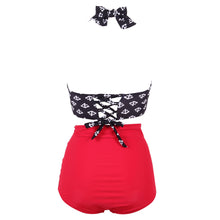 Load image into Gallery viewer, High Waist Plus Size Swimsuit