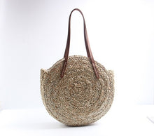 Load image into Gallery viewer, Moroccan Palm Beach Bag