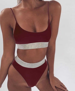 Brazilian Halter Top Bikini Sets