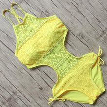 Load image into Gallery viewer, Halter One Piece Swimsuit