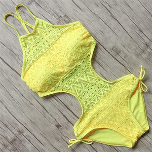 Halter One Piece Swimsuit