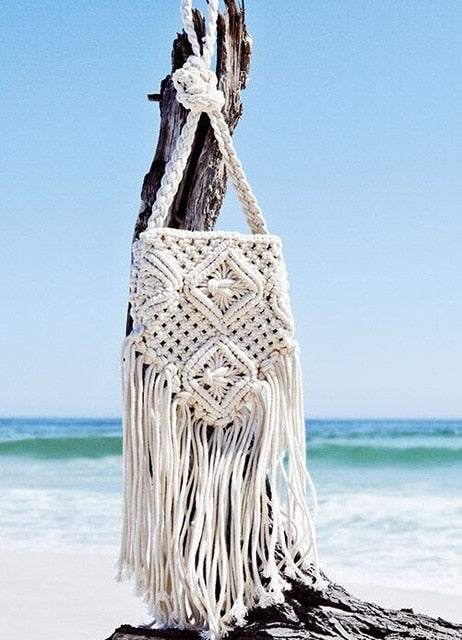 Straw Beach Bag