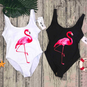 Bird Printed Swimsuits