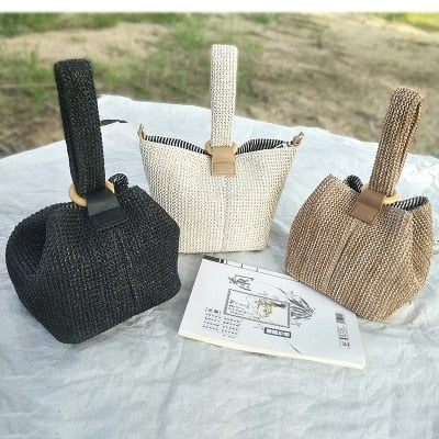 Handmade Straw Beach Bags