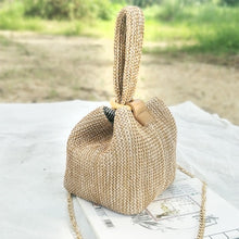 Load image into Gallery viewer, Handmade Straw Beach Bags
