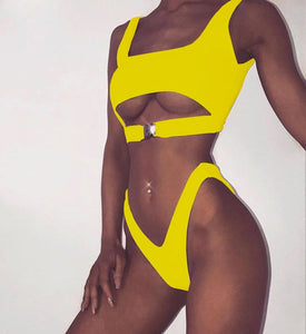 Brazilian Halter Top Bikini Sets