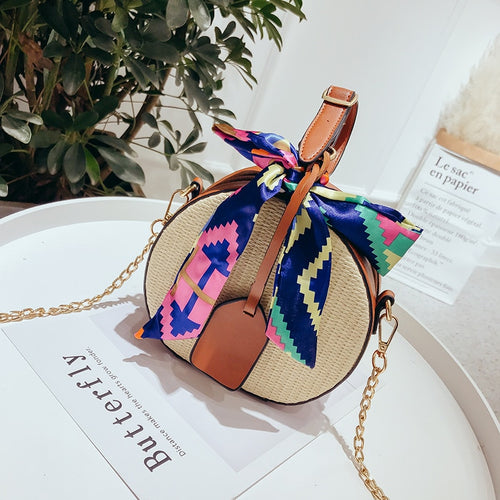 Straw Beach Bag