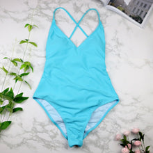 Load image into Gallery viewer, High Cut Backless Swimsuit