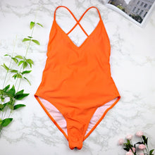 Load image into Gallery viewer, High Cut Backless Swimsuit