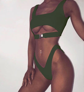 Brazilian Halter Top Bikini Sets