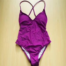 Load image into Gallery viewer, Neon One Piece Sexy Swimsuit