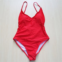 Load image into Gallery viewer, Neon One Piece Sexy Swimsuit