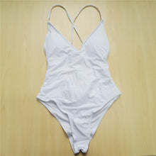 Load image into Gallery viewer, Neon One Piece Sexy Swimsuit