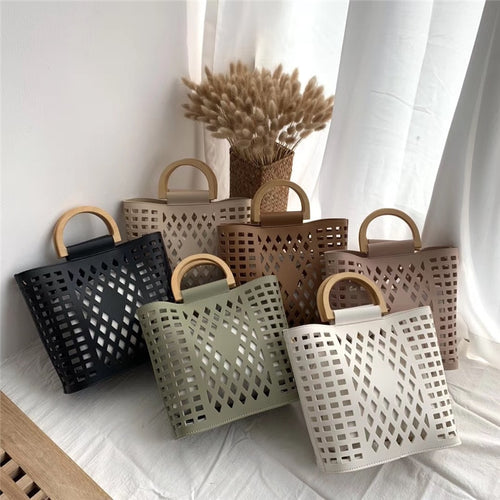 Hollow Out Beach Bags