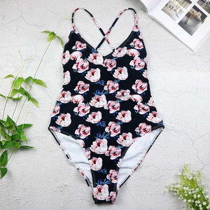 High Cut Backless Swimsuit