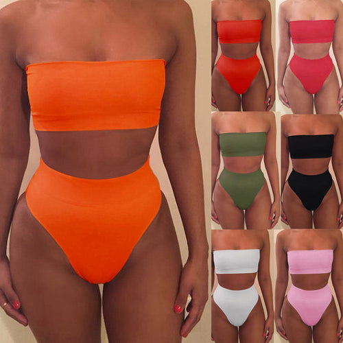 Off Shoulder Bikini Set