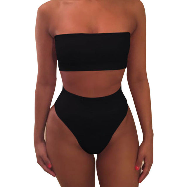 Off Shoulder Bikini Set
