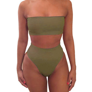 Off Shoulder Bikini Set