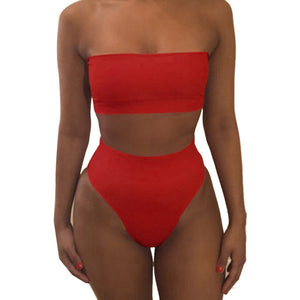 Off Shoulder Bikini Set