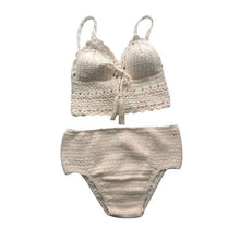 Load image into Gallery viewer, Sexy Handmade Knitted Bikini Set
