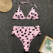 Load image into Gallery viewer, Neon Leopard Swimsuit