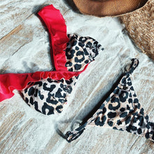 Load image into Gallery viewer, Swimsuit Thong Roses Bikini