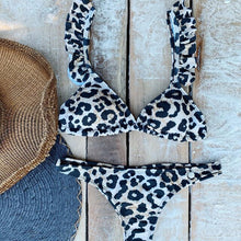 Load image into Gallery viewer, Swimsuit Thong Roses Bikini